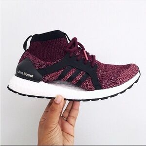 Adidas UltraBoost x All Terrain Burgundy Sneakers